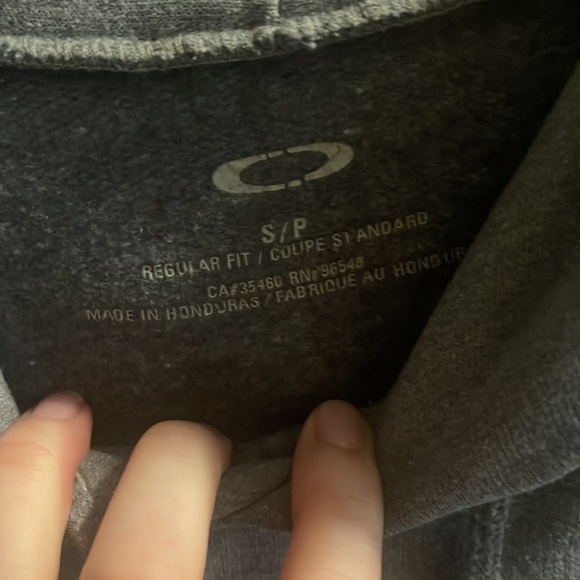 Gray Oakley Sweatshirt - Picture 2 of 2